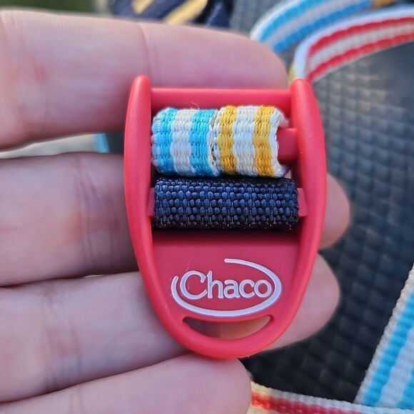 Chaco Z/Cloud Sandals Women’s Size 8 – Multicolor Strappy Sport Sandals - Picture 4 of 8